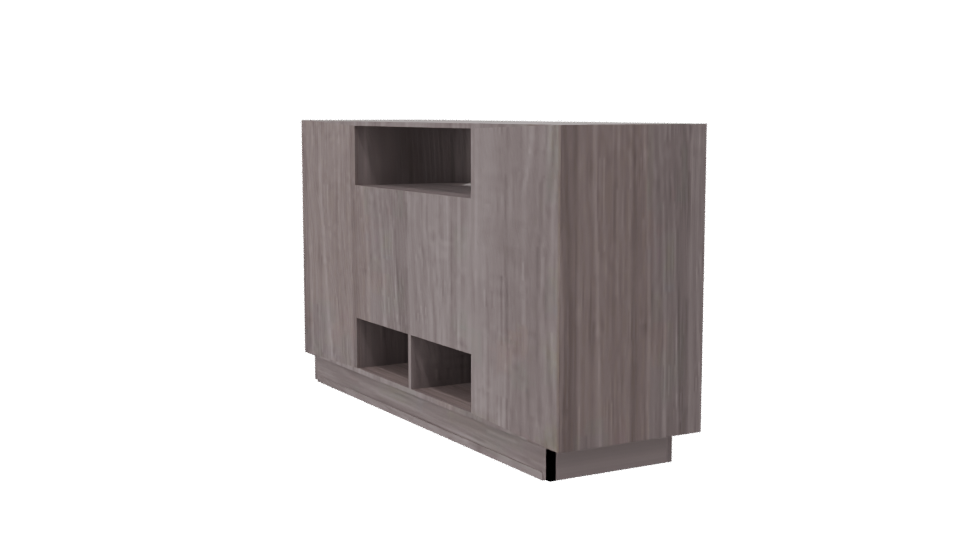 Stylish Modern TV Stand 3D - Professional 3D Model Render 7