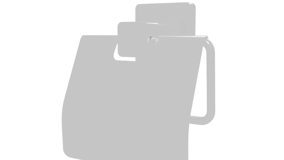 Stylish Modern Wall Hook 3D - Professional 3D Model Render 12