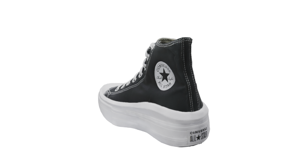 High-Top Canvas Sneakers Model - Professional 3D Model Render 7