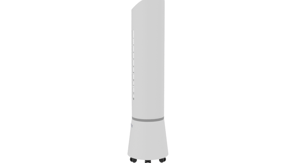 Evaporative Tower Cooler 3D Model - Professional 3D Model Render 2