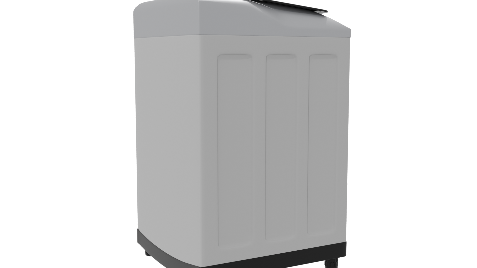 Stylish Top-Loading Washing Machine - Professional 3D Model Render 7