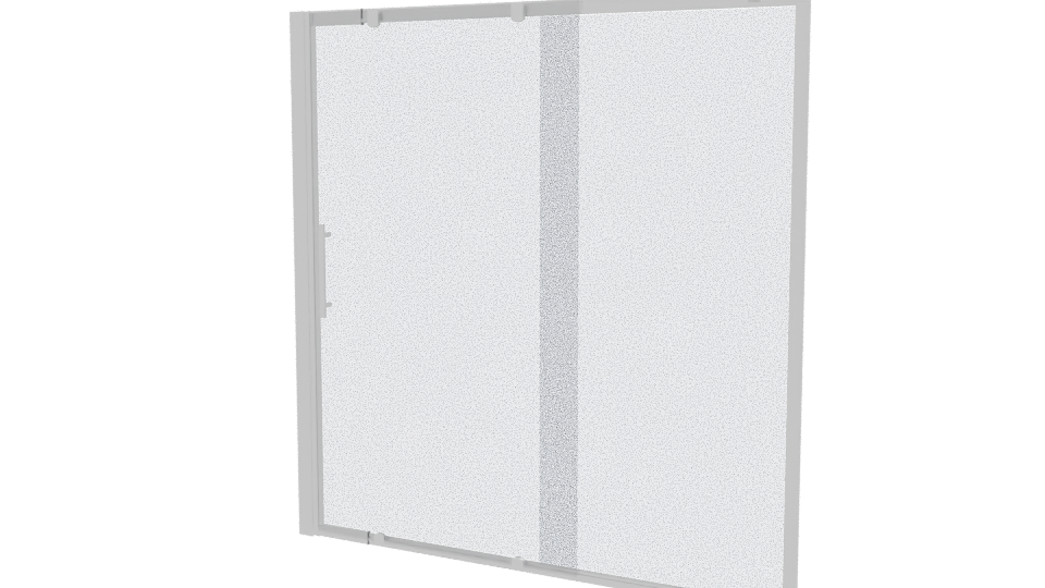 Modern Sliding Glass Door Model - Professional 3D Model Render 12