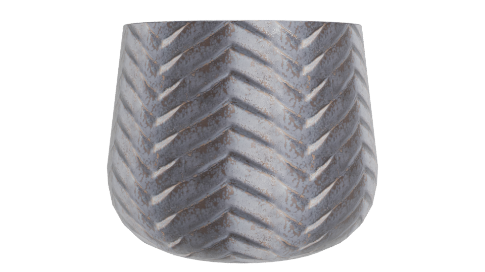 Stylized Ceramic Planter Model - Professional 3D Model Render 11