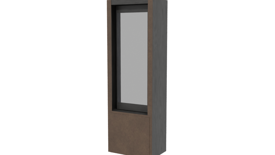 Portaluna Austria Gris Cabinet 3D - Professional 3D Model Render 6