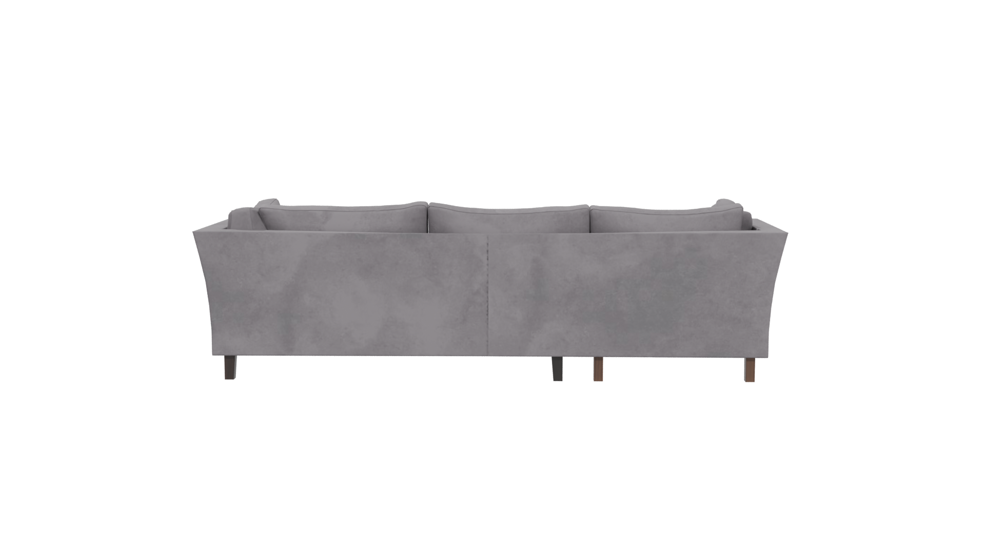 Modern Grey Sofa 3D Model - Professional 3D Model Render 5