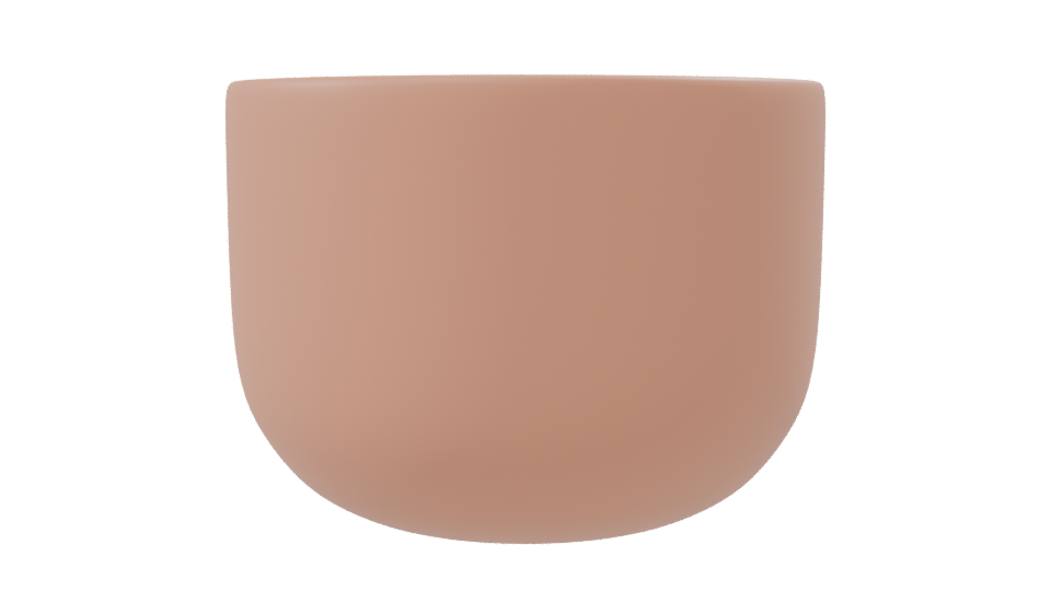 Decorative Ceramic Planter Model - Professional 3D Model Render 8