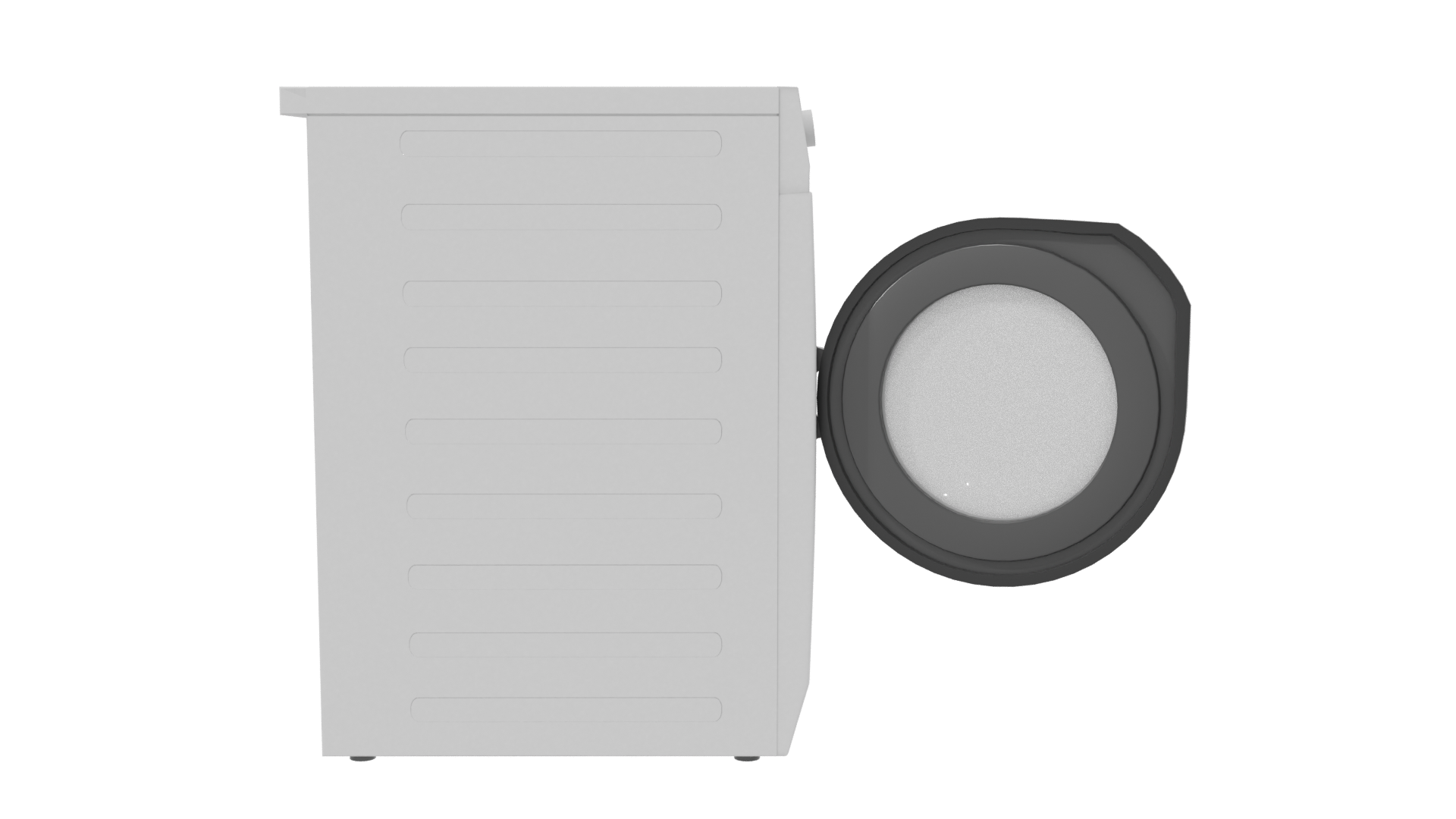 Realistic Household Washing Machine 3D - Professional 3D Model Render 8