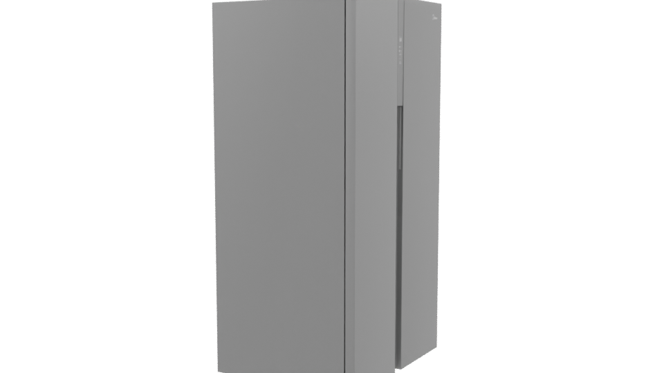 Sleek Modern Refrigerator 3D Model - Professional 3D Model Render 9