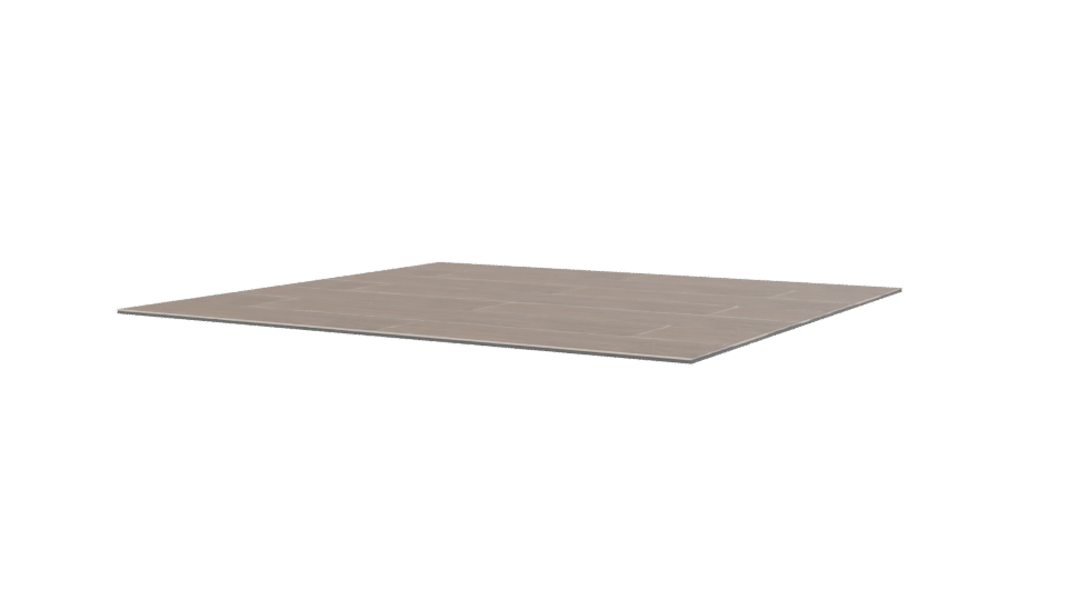 Stylish Wooden Deck 3D Model - Professional 3D Model Render 12