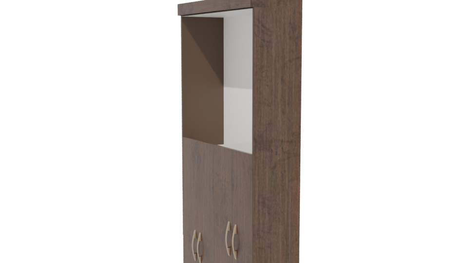 Stylish Wooden Cabinet 3D Model - Professional 3D Model Render 13
