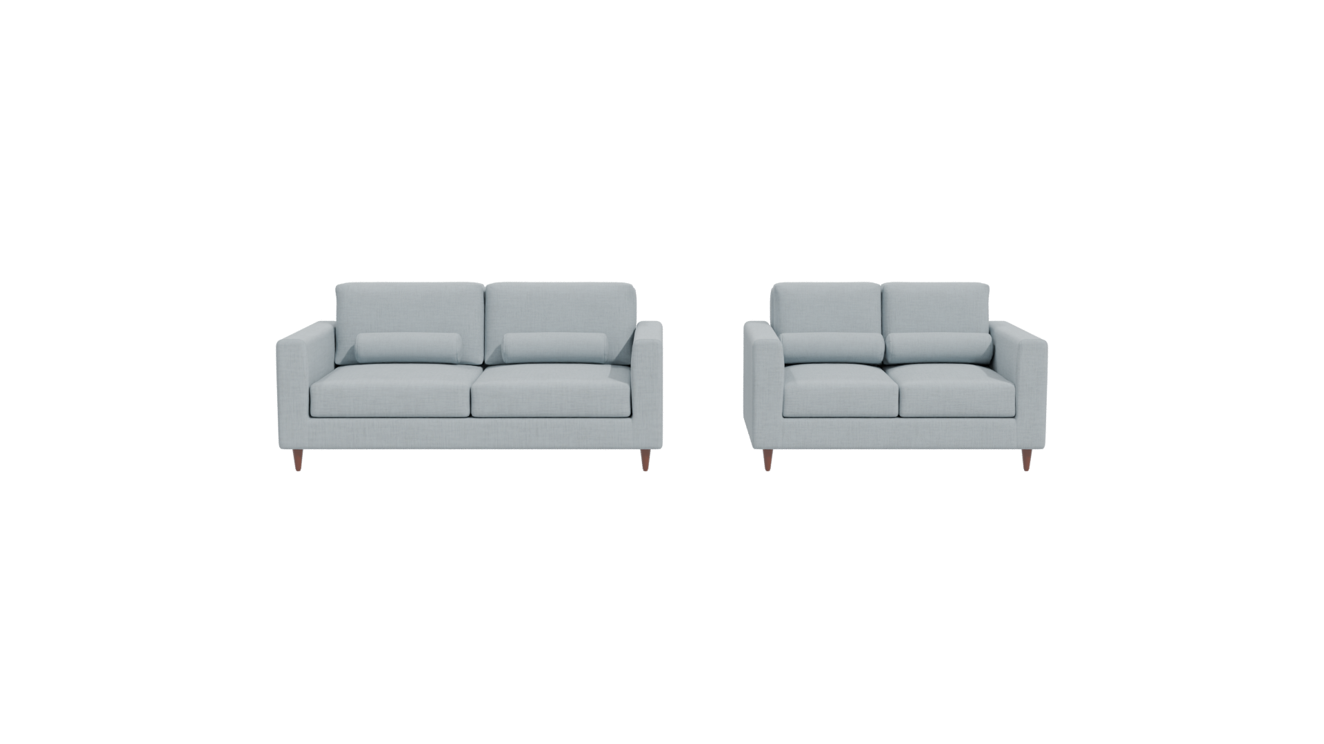 Stylish Modern Fabric Sofa Set 3D Model - Professional 3D Model Render 23