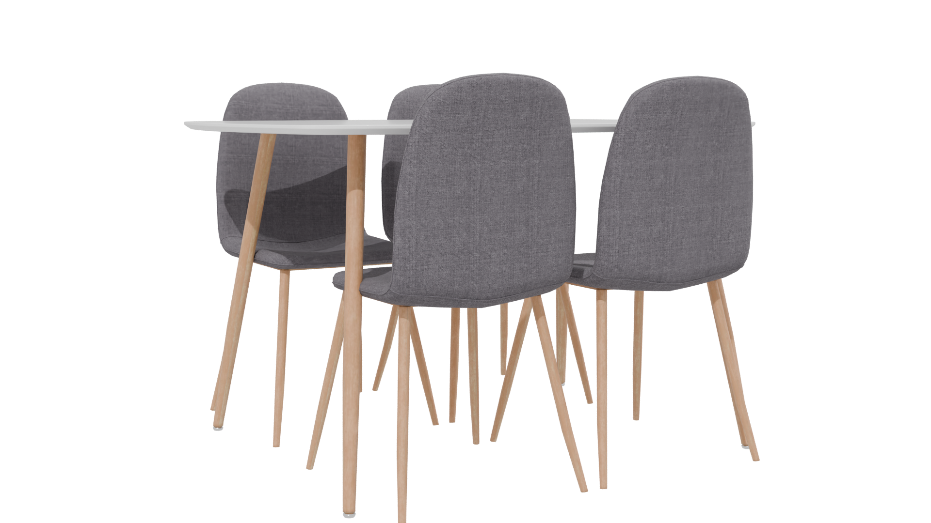 Modern Dining Table 3D Model - Professional 3D Model Render 13