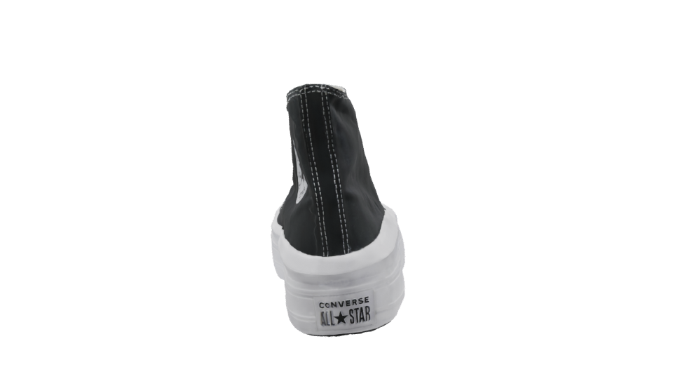 High-Top Canvas Sneakers Model - Professional 3D Model Render 8