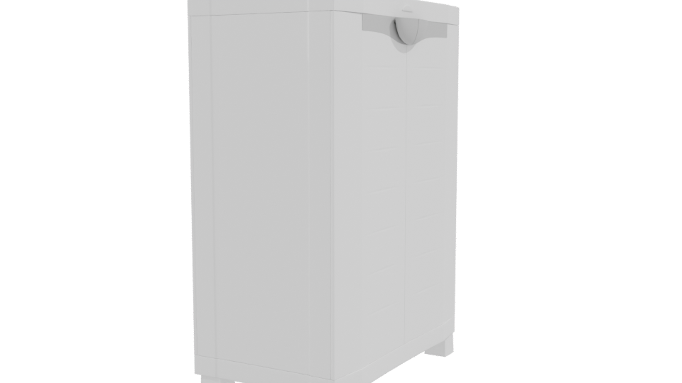 Modern Storage Cabinet 3D Model - Professional 3D Model Render 9