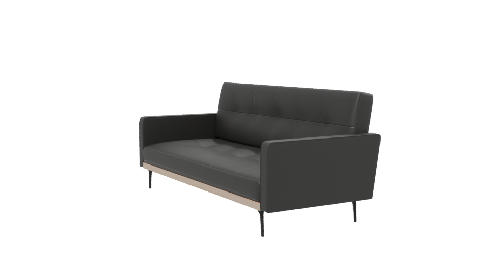 Stylish Modern Leather Sofa 3D Model - Professional 3D Model Render 13