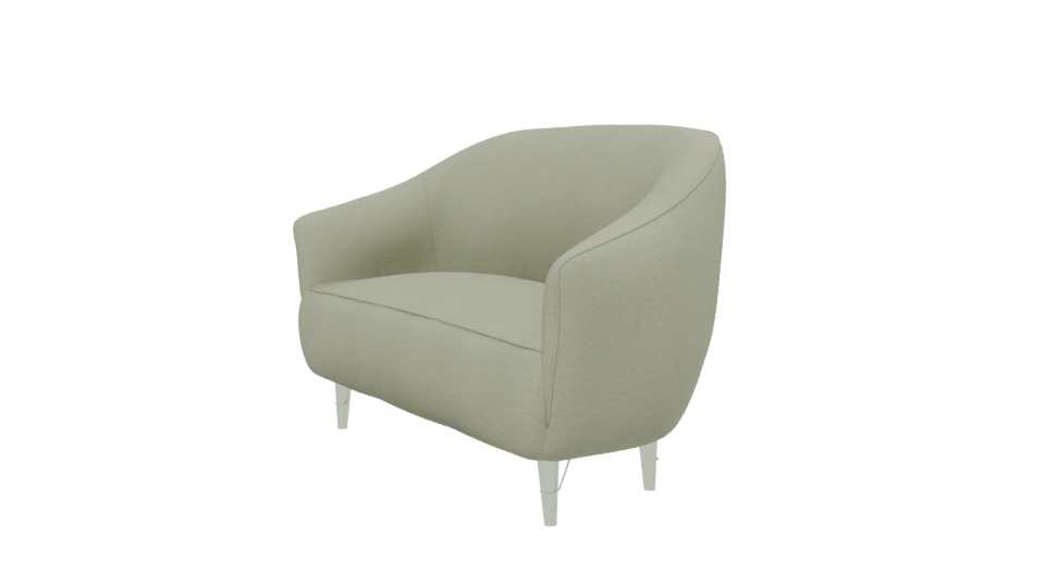 Stylish Modern Sofa 3D Model - Professional 3D Model Render 13