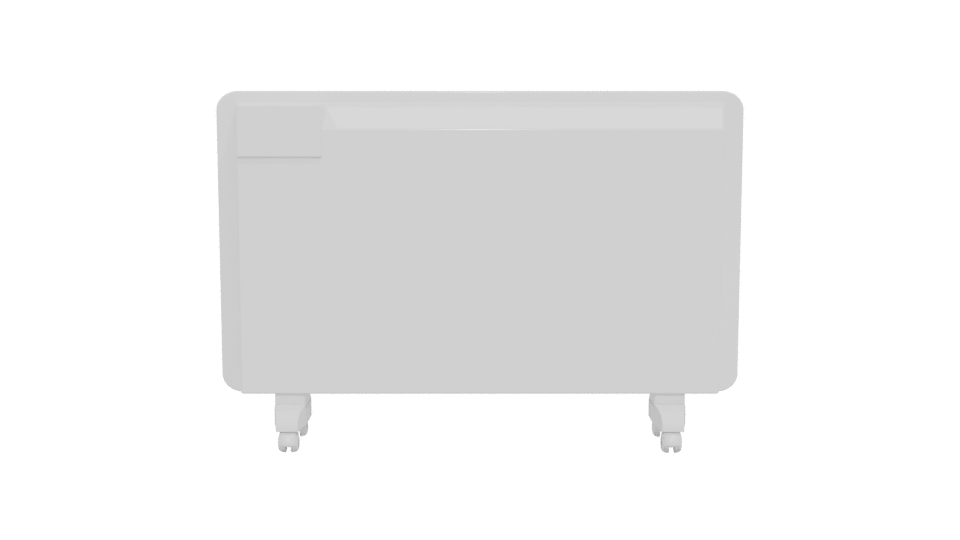 Stylish Electric Heater Model - Professional 3D Model Render 5