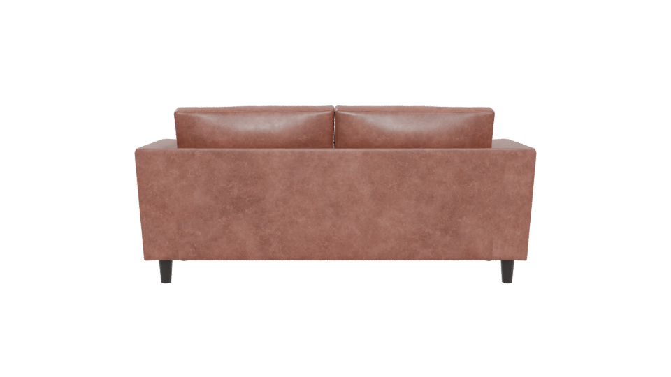 Stylish Modern Leather Sofa 3D Model - Professional 3D Model Render 5