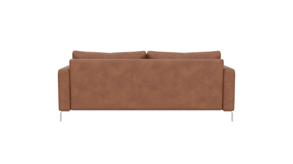 Contemporary Leather Sofa Model - Professional 3D Model Render 5