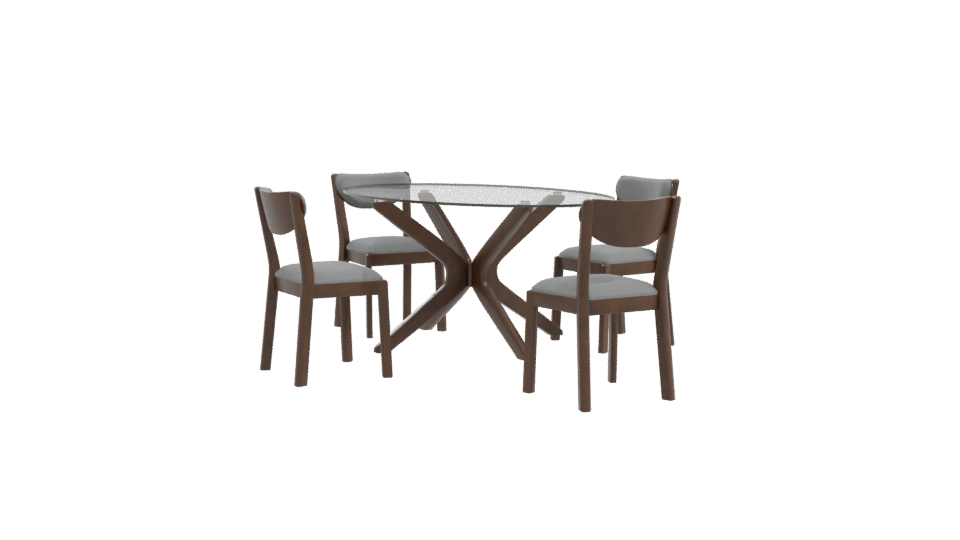 Rectangular Dining Table 3D Model - Professional 3D Model Render 10