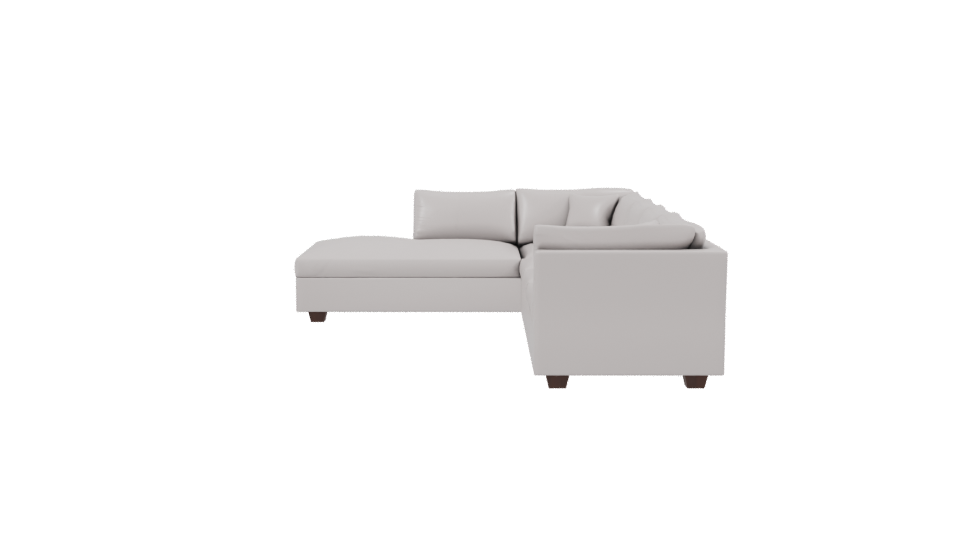 Beige Corner Sofa Model 3D - Professional 3D Model Render 2
