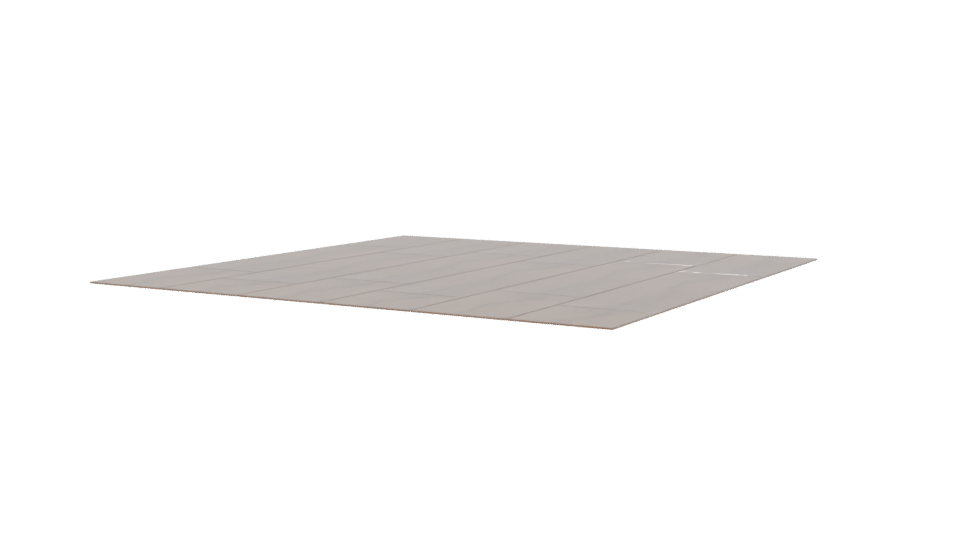 Floating Wood Floor Model 3D - Professional 3D Model Render 12