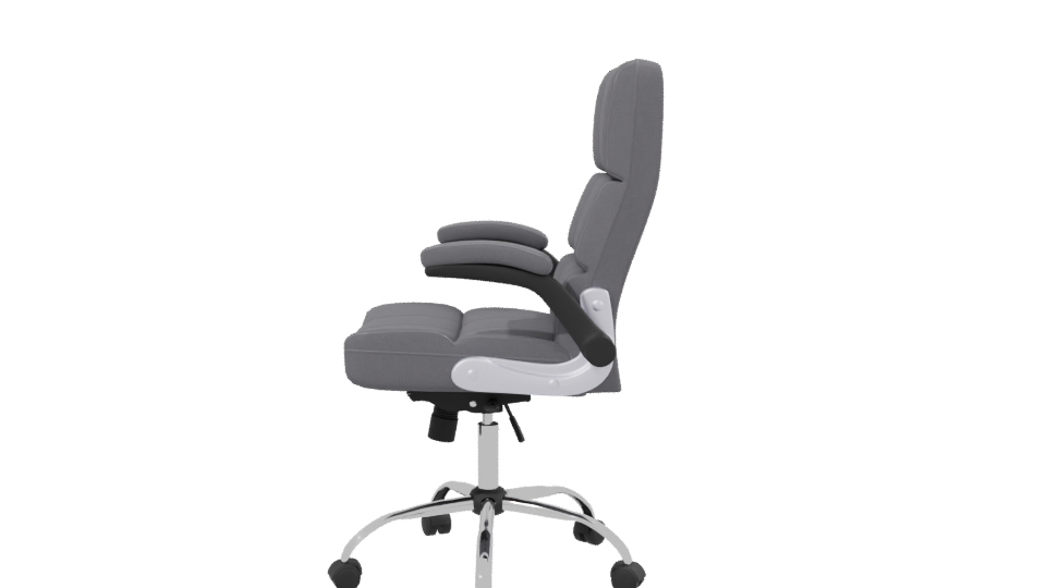 Stylish Modern Office Chair 3D - Professional 3D Model Render 2