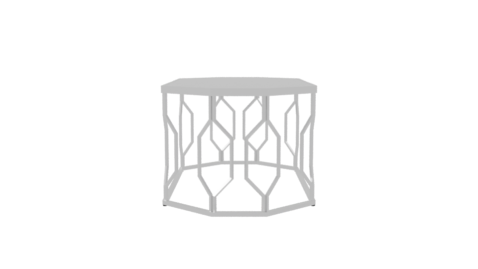 Elegant Modern Coffee Table 3D - Professional 3D Model Render 8