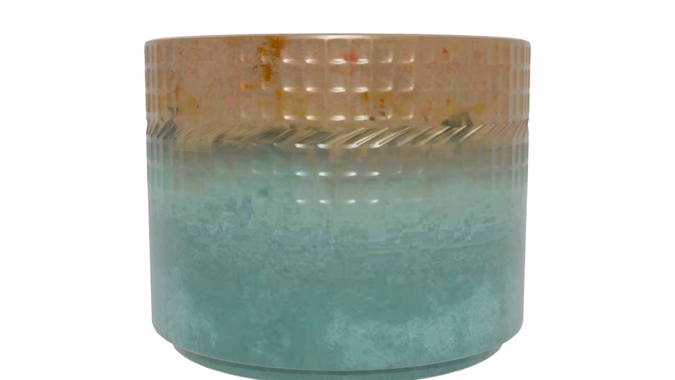 Stylized Decorative Pot Model - Professional 3D Model Render 5