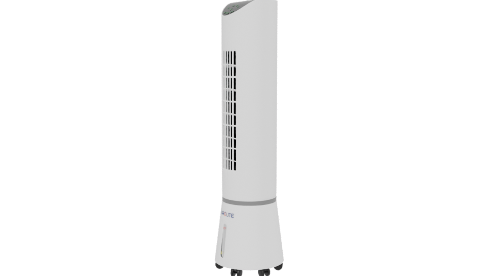 Evaporative Tower Cooler 3D Model - Professional 3D Model Render 13