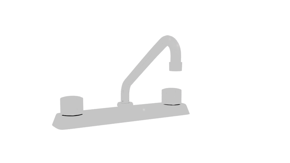 Stylish Bathroom Faucet 3D Model - Professional 3D Model Render 10