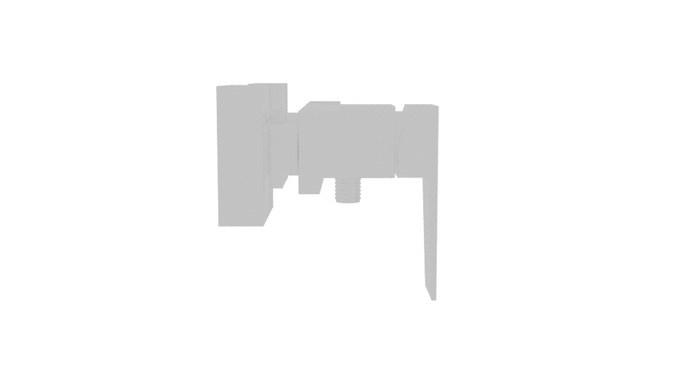 Contemporary Wall Mounted Faucet 3D - Professional 3D Model Render 8