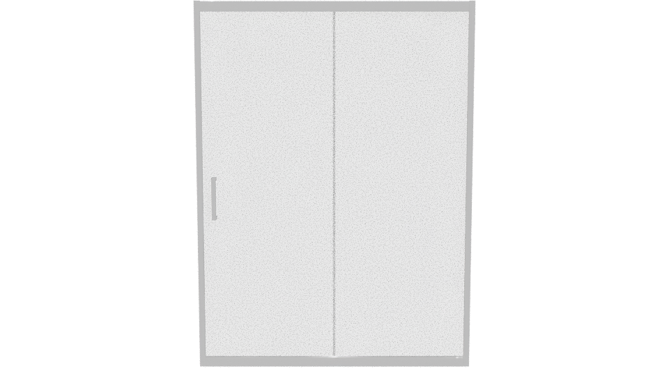 Mampara Corredera Frontal Light 3D - Professional 3D Model Render 11