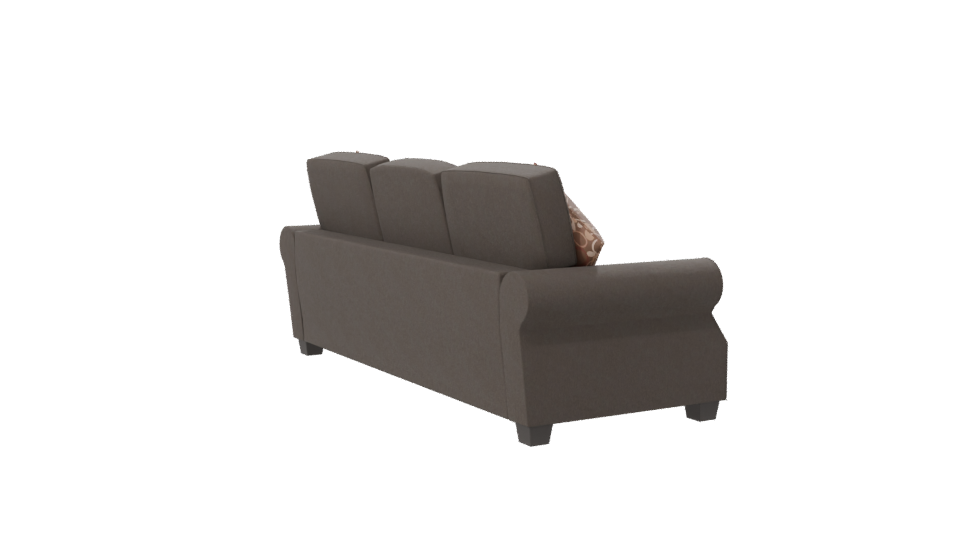 Stylish Fabric Sofa 3D Model - Professional 3D Model Render 7