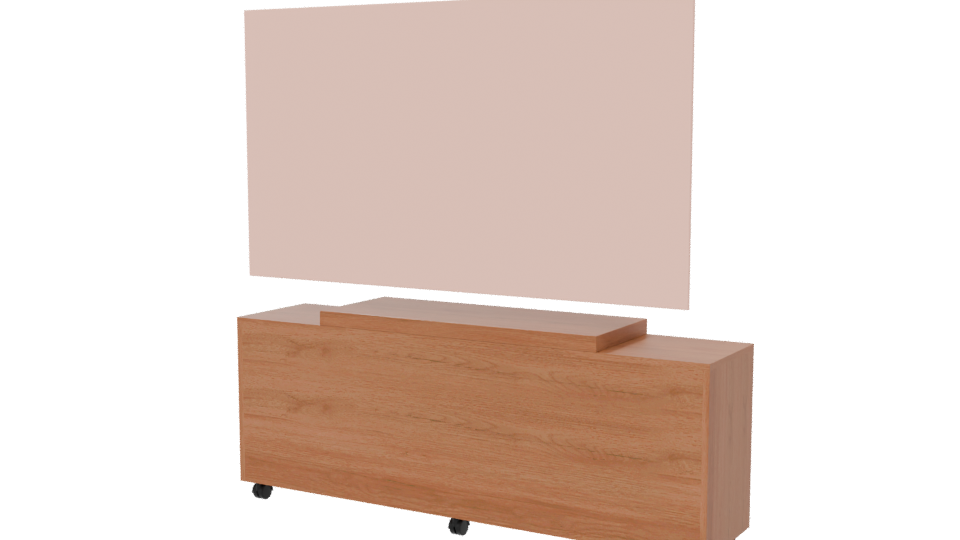 Contemporary TV Stand Model 3D - Professional 3D Model Render 6