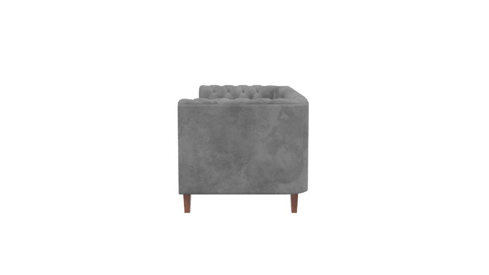 Elegant Chesterfield Sofa Model - Professional 3D Model Render 2