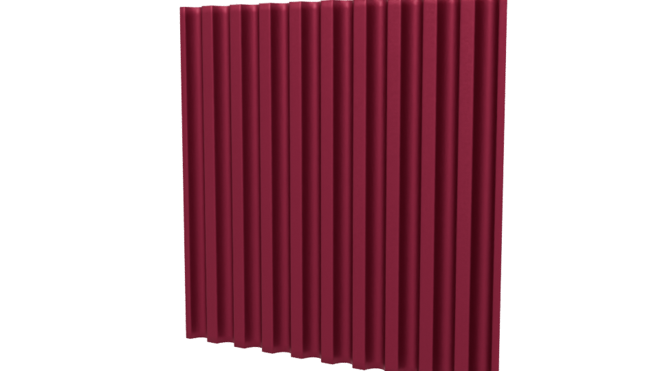 Stylish Vertical Panel Design 3D - Professional 3D Model Render 6