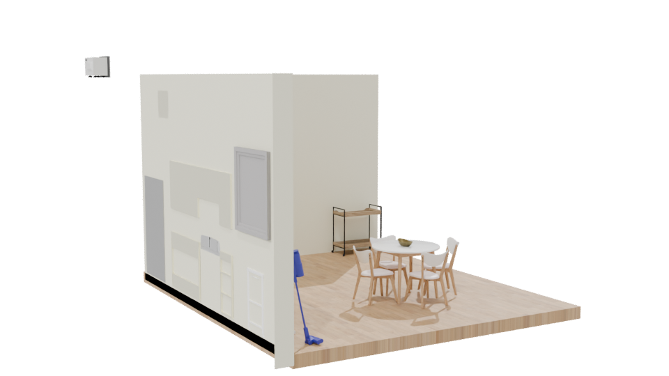 Modern Kitchen Interior 3D Model - Professional 3D Model Render 7