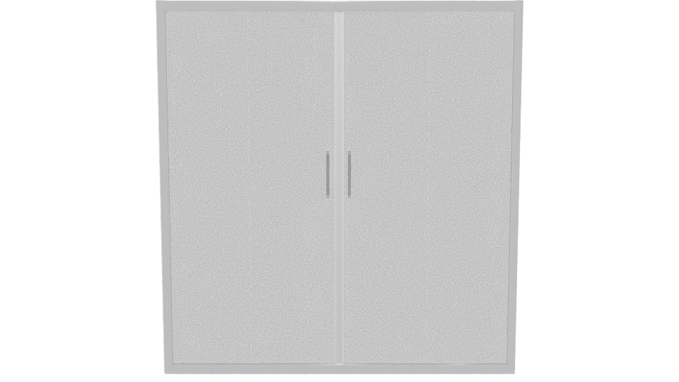 Elegant Glass Shower Door 3D Model - Professional 3D Model Render 5