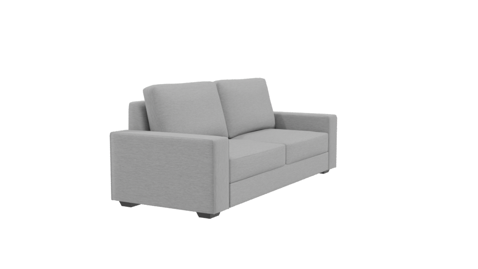 Modern Minimalist Sofa 3D Model - Professional 3D Model Render 9