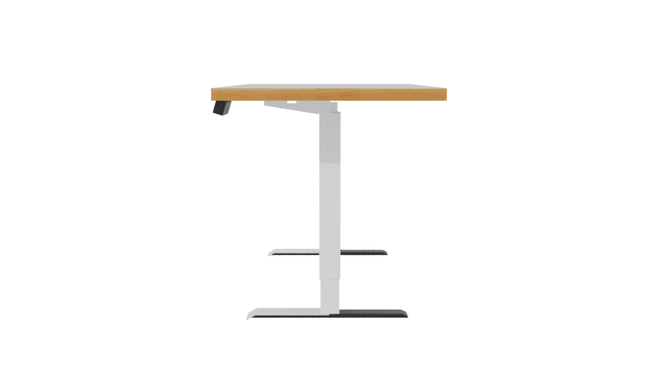 Stylish Modern Desk 3D Model - Professional 3D Model Render 2