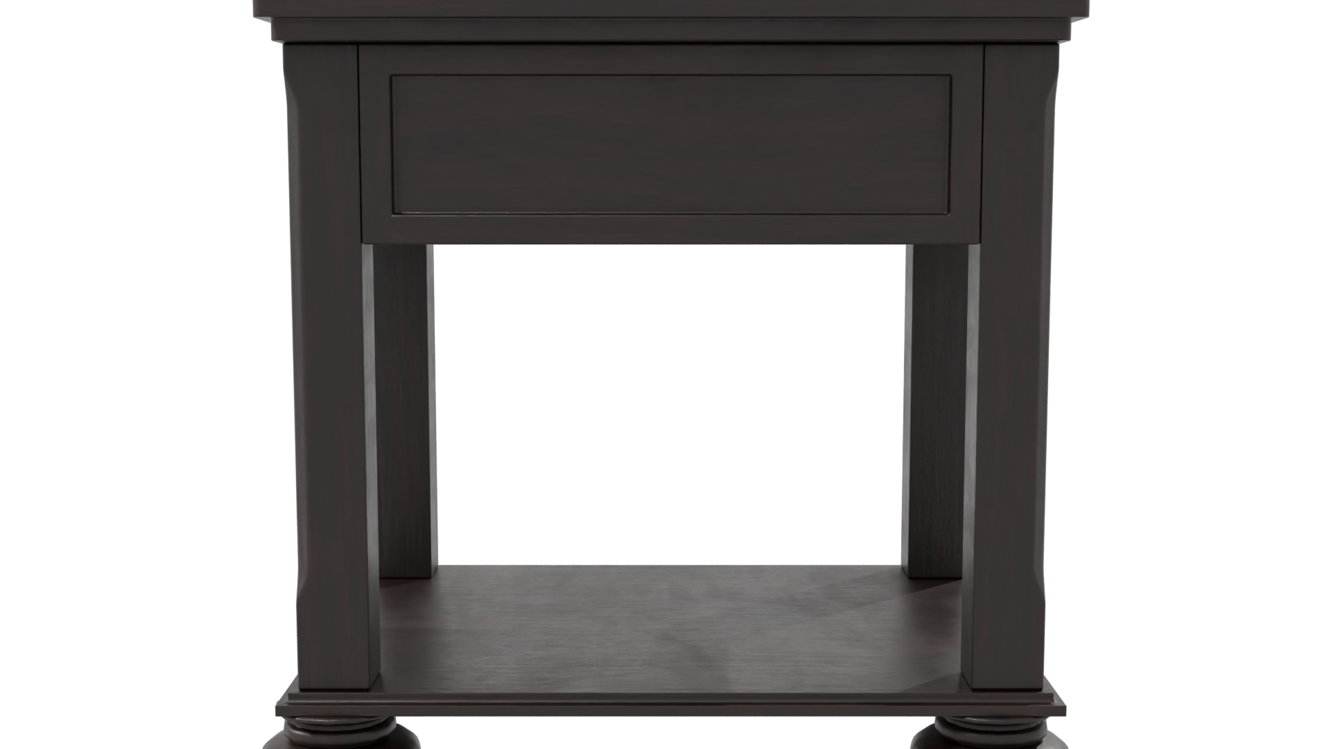 Elegant Wooden Side Table Model - Professional 3D Model Render 23