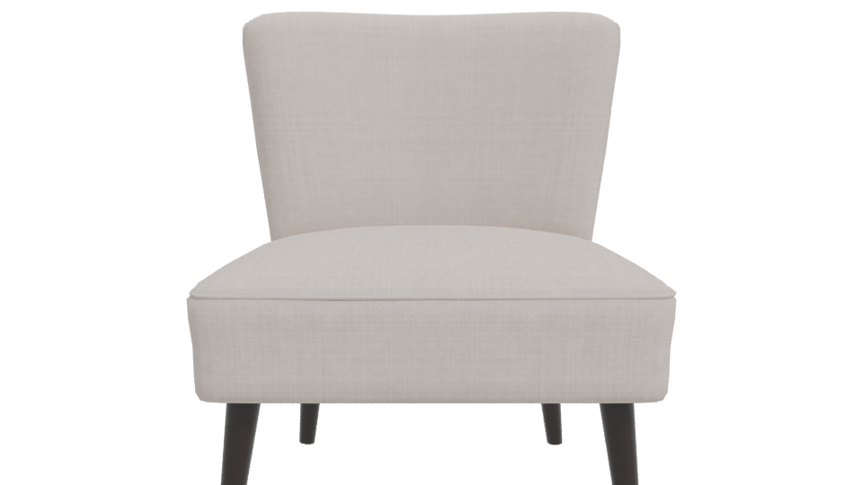 Elegant Modern Accent Chair 3D Model - Professional 3D Model Render 11
