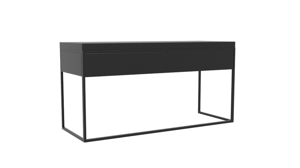 Sleek Modern Desk 3D Model - Professional 3D Model Render 4