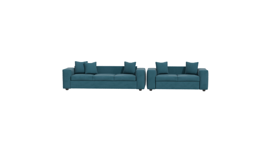 Stylish Modern Sofa Set 3D Model - Professional 3D Model Render 11