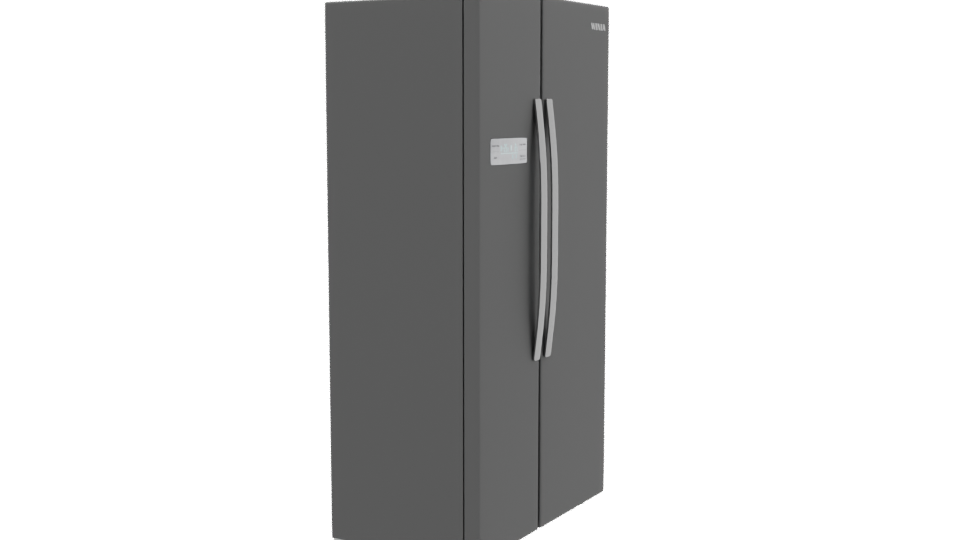 Sleek Modern Refrigerator 3D - Professional 3D Model Render 9