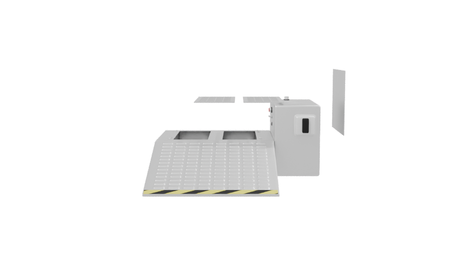 Sleek Industrial Lighting Fixture 3D - Professional 3D Model Render 2