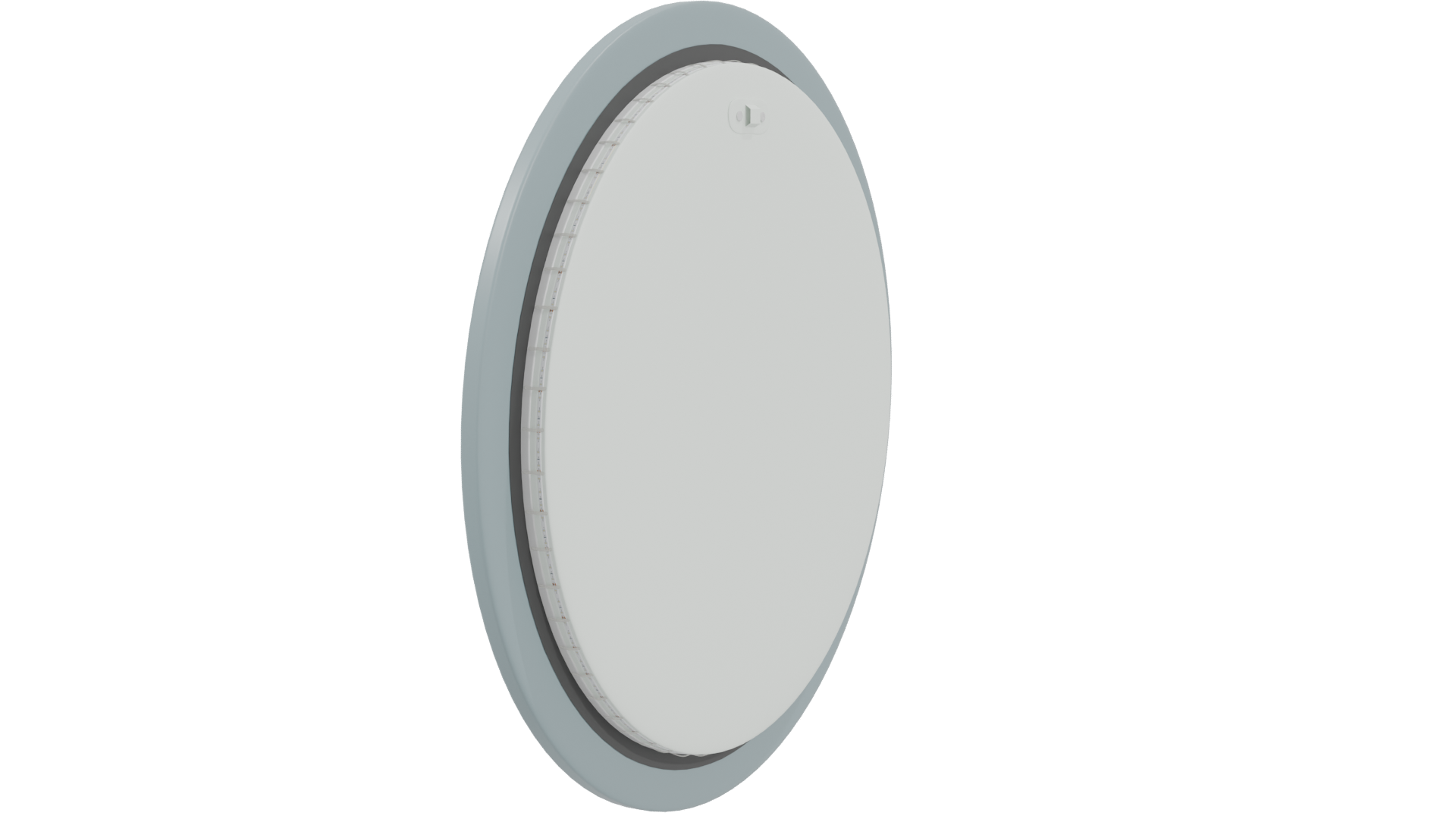 Round Modern Wall Mirror 3D - Professional 3D Model Render 3