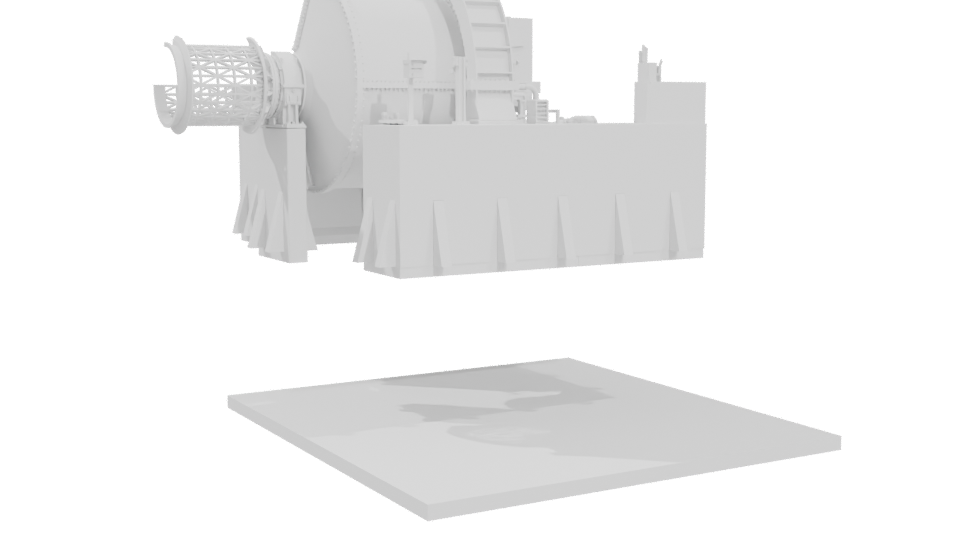 Mining Equipment 3D Model - Professional 3D Model Render 4