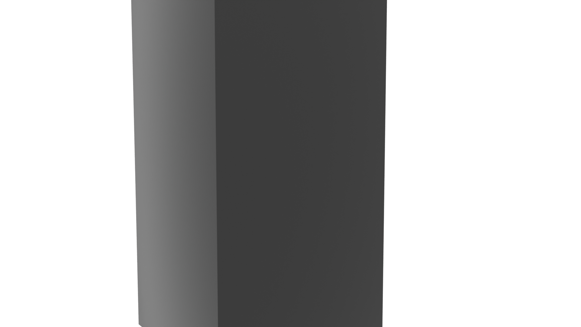 Modern Glass Door Refrigerator 3D - Professional 3D Model Render 7